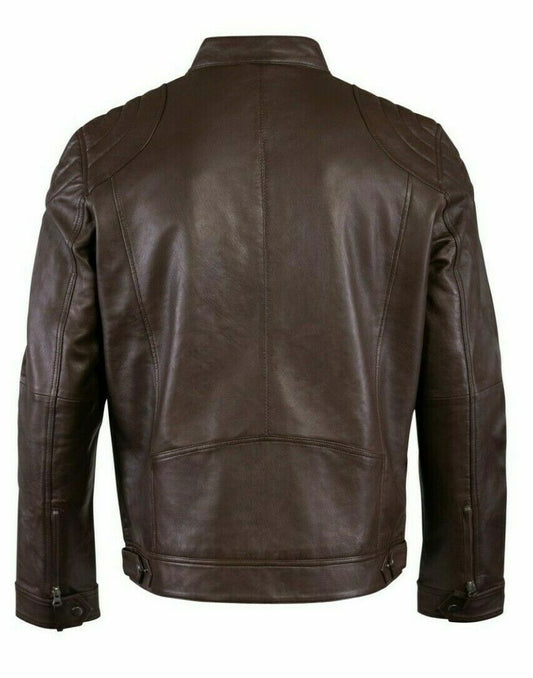 Rider Jacket with front pockets Leathers Crafted