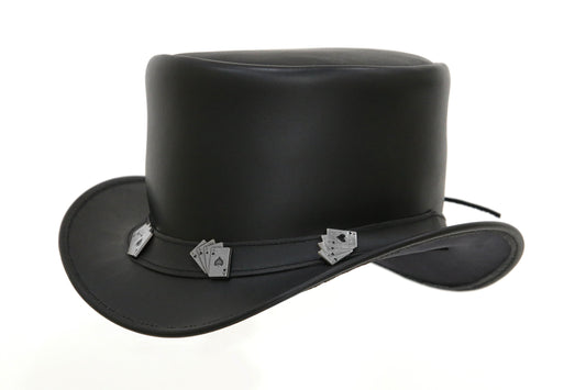 Trapper leather hat Leathers Crafted