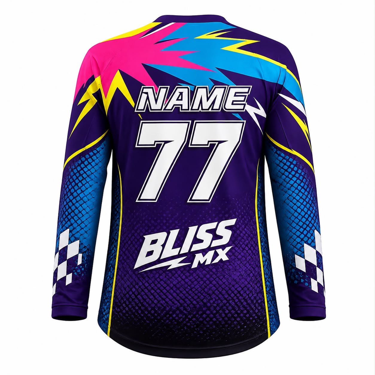 Premium Long Sleeve MX Racing Jersey | Lightweight Off-Road Dirt Bike Jersey
