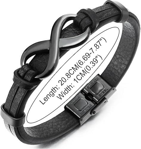 Stylish Leather Cuff Bracelets Leathers Crafted