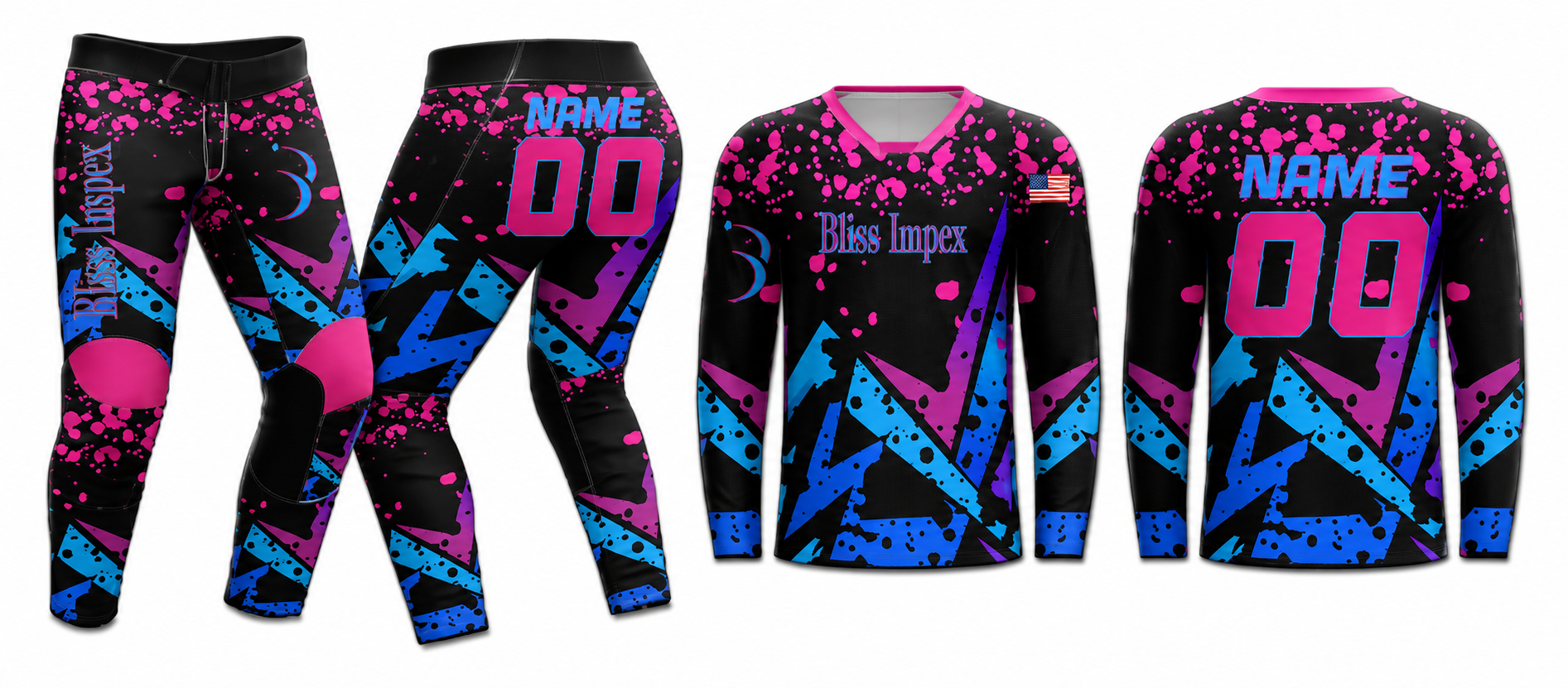 MX GEAR. MOTOCROSS GEAR, CUSTOM MX GEARS, MOTOCROSS JERSEY Bliss Impex