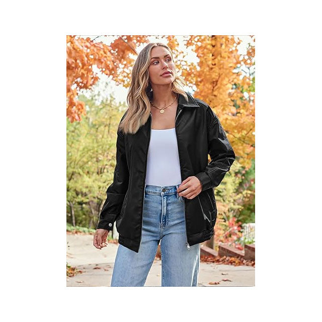Belted Rider Black Jacket for Women Leathers Crafted