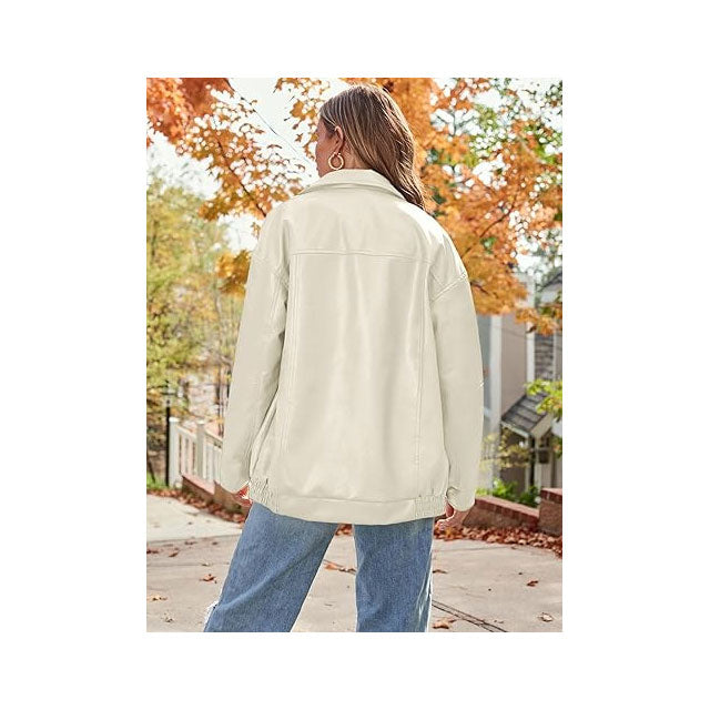 Belted Rider Brown Jacket for Women (Copy) Leathers Crafted