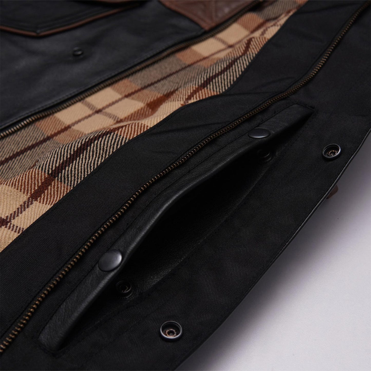 Enduring Style: Charming Brown Leather Biker Vest Leathers Crafted