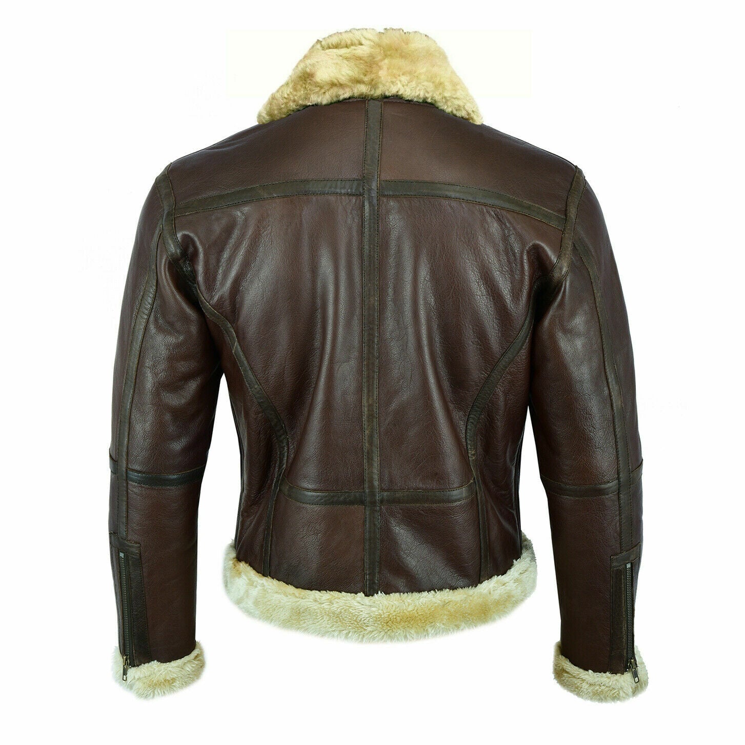Shearling Leather Jacket Leathers Crafted