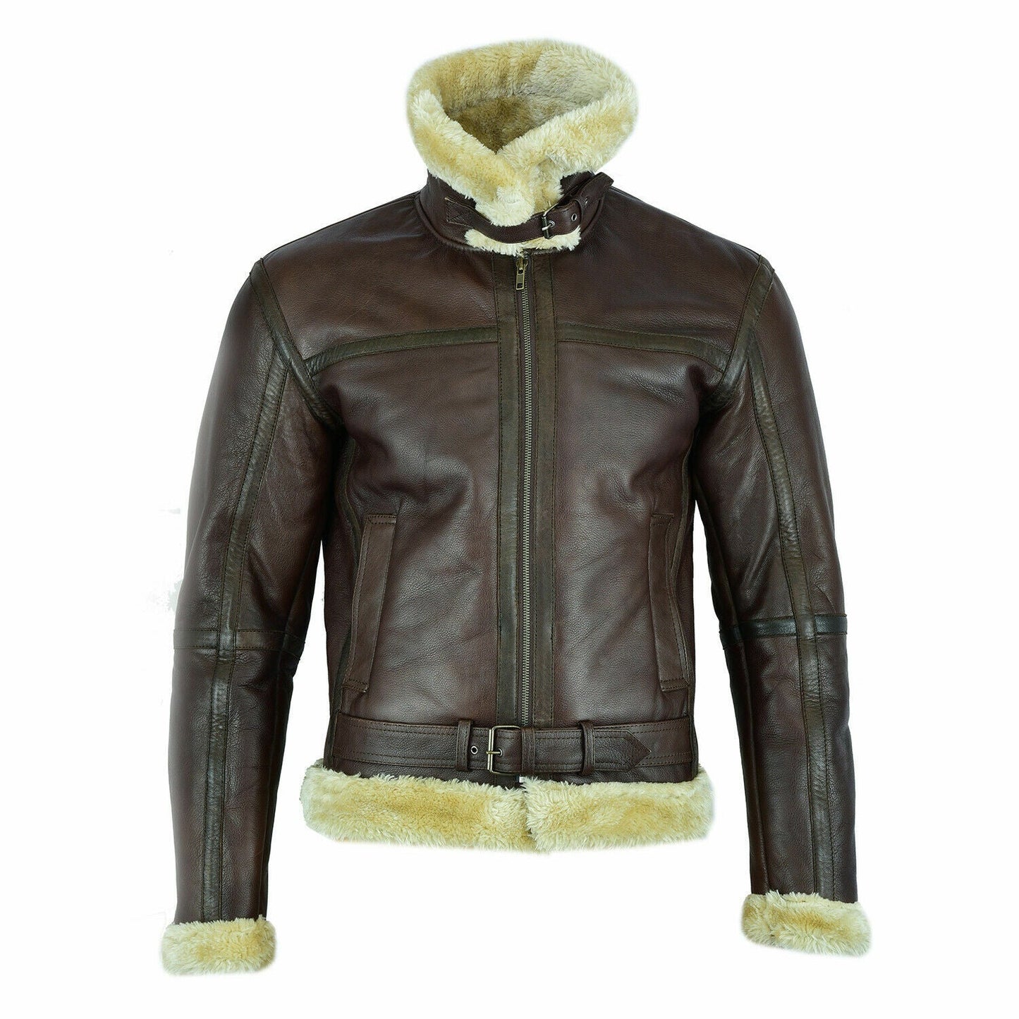 Shearling Leather Jacket Leathers Crafted