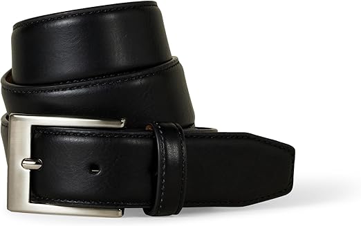 'Leather Belt Black simple and elegant' Leathers Crafted