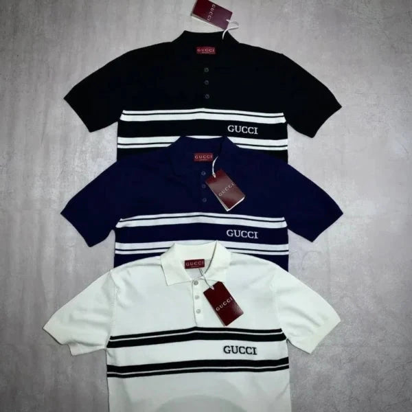 Designer monogram polo shirts Harrogate Bliss Impex