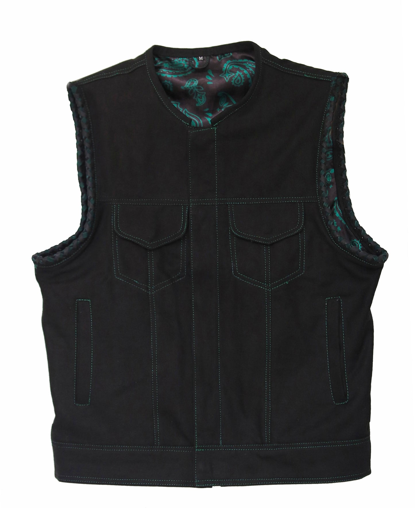 Stylish Leather Vest and premium leather vest Leathers Crafted