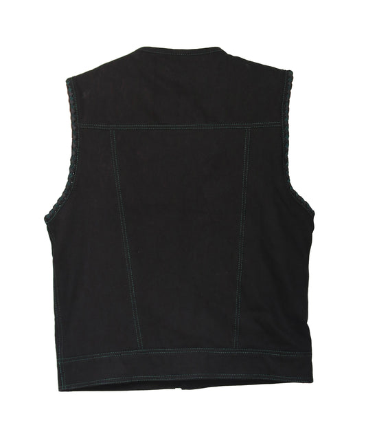 Stylish Leather Vest and premium leather vest Leathers Crafted