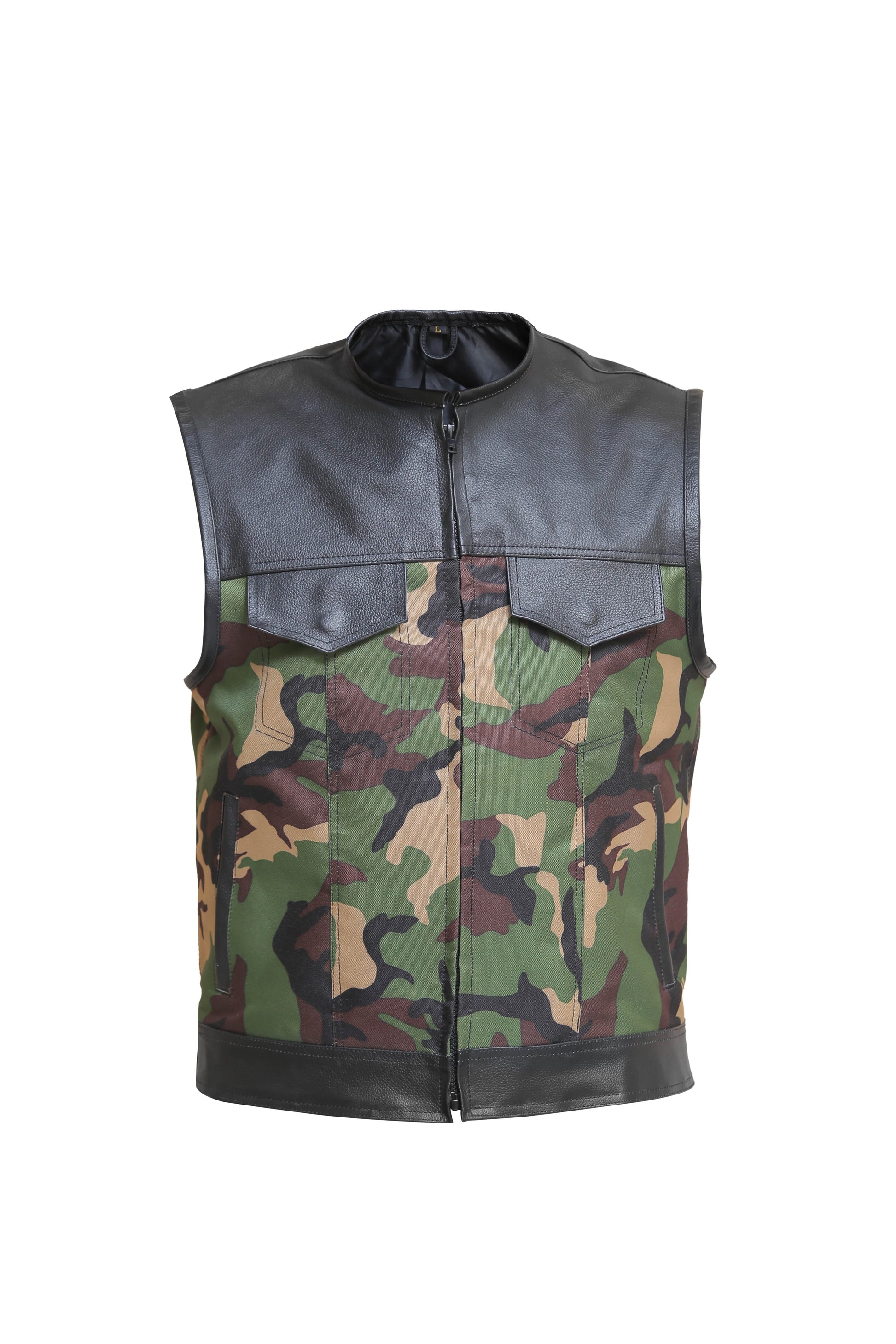 "Solidarity Leather vest" Leathers Crafted