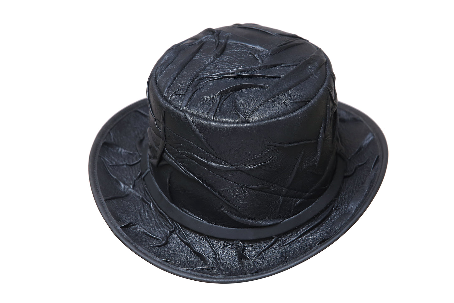 Black Sheep Skin Leather Hat Leathers Crafted