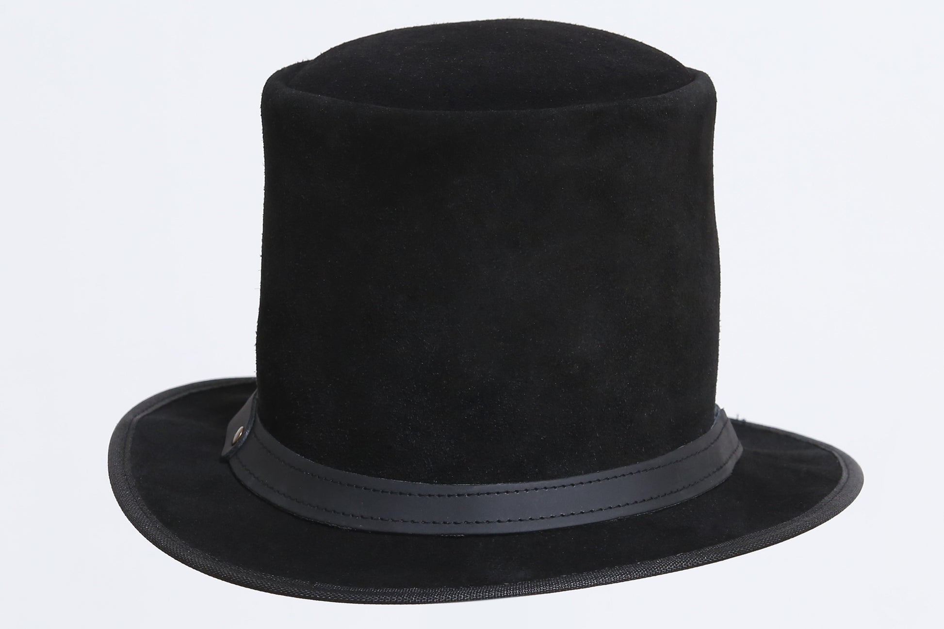 Black Natural Cowboy Hat Leathers Crafted