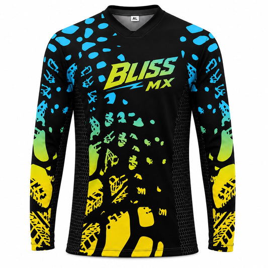 Custom MX Jersey | Bliss MX Tire Tread Motocross Jersey (Copy)
