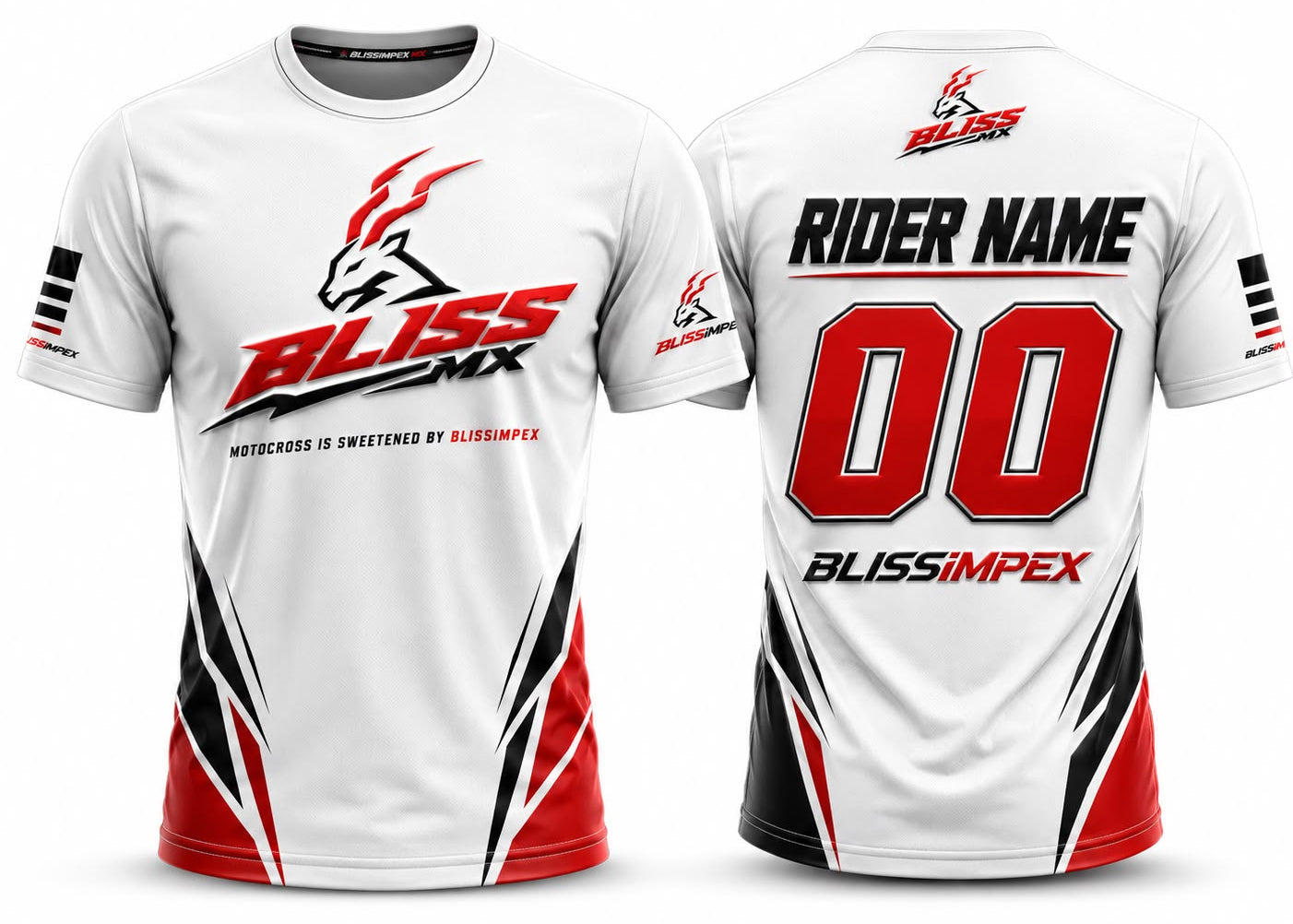 Custom Motocross Jersey | Personalized MX Riding T-Shirt