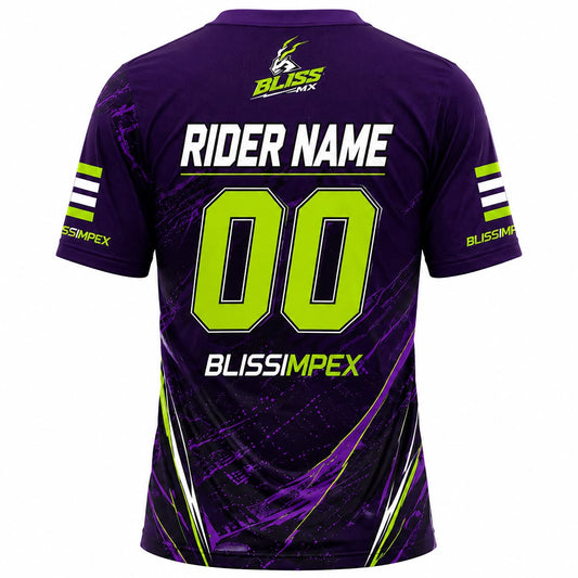 Neon Green & Purple MX T-Shirt