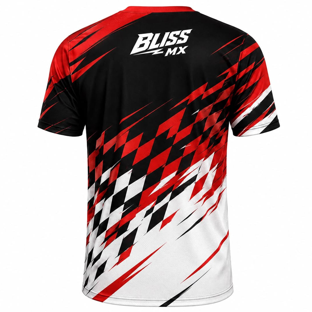 MX T-SHIRT Red&Black