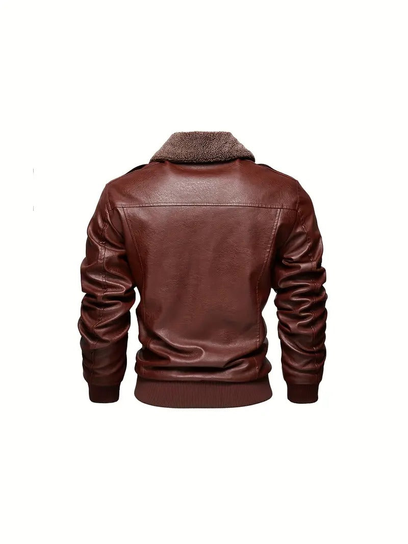 Sable Fur Jacket for Men Leathers Crafted