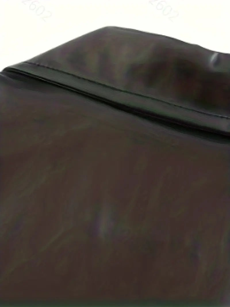 Black Blouson Style Jacket Leathers Crafted