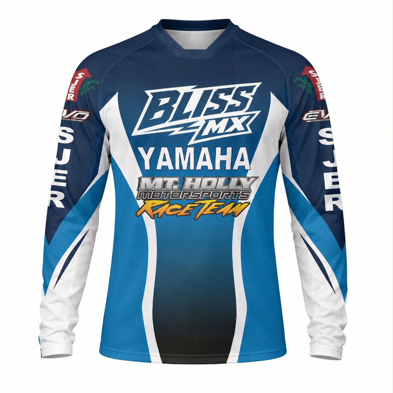 Blissimpex Blue Motocross Gear Set | Premium MX Jersey &amp; Racing Pants | Dirt Bike Racing Apparel | Enduro &amp; Off-Road Riding Gear