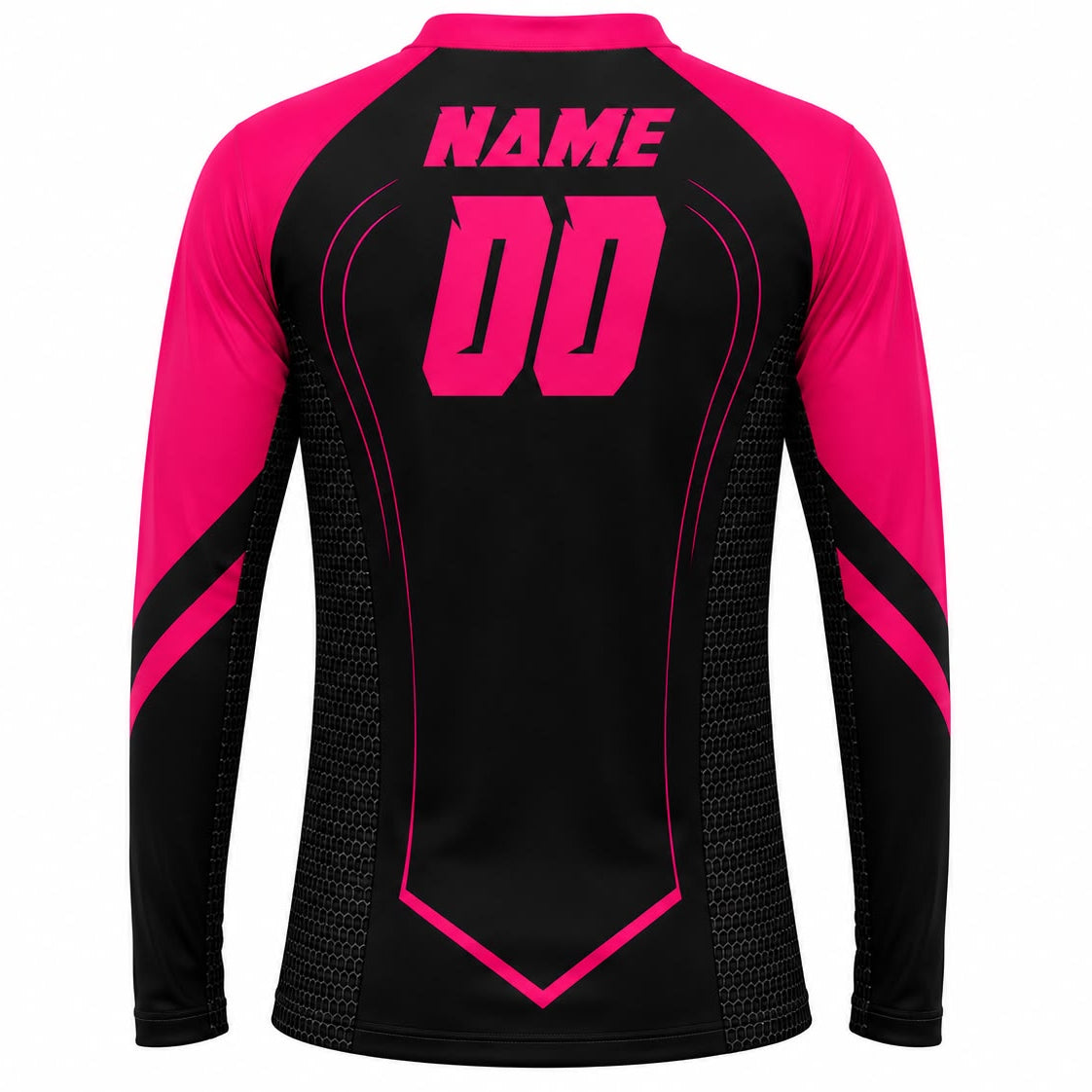 Bliss MX Pink & Black MX Jersey, Custom MOTOCROSS Jersey