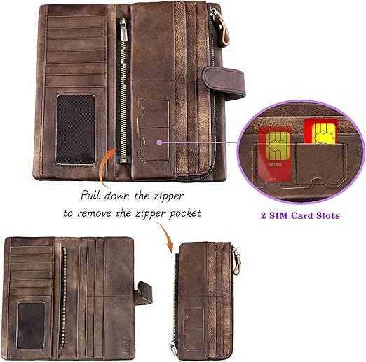 Refined and Ready: Premium Leather Wallets for Women Leathers Crafted